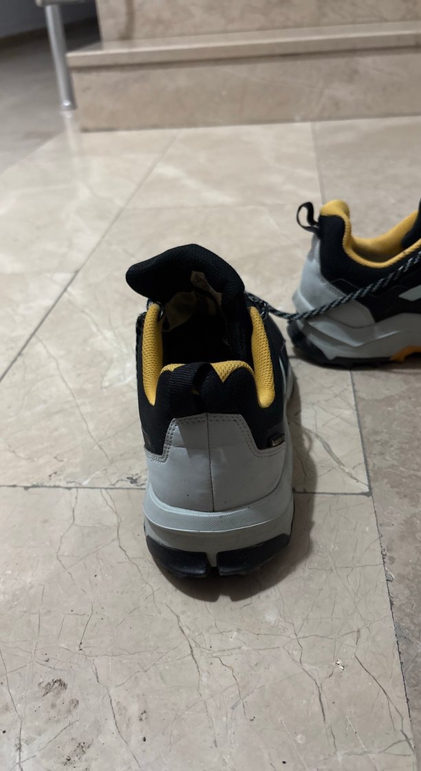 Siyah Erkek Spor Ayakkabı Bağcıklı Outdoor goretex - Görsel 3