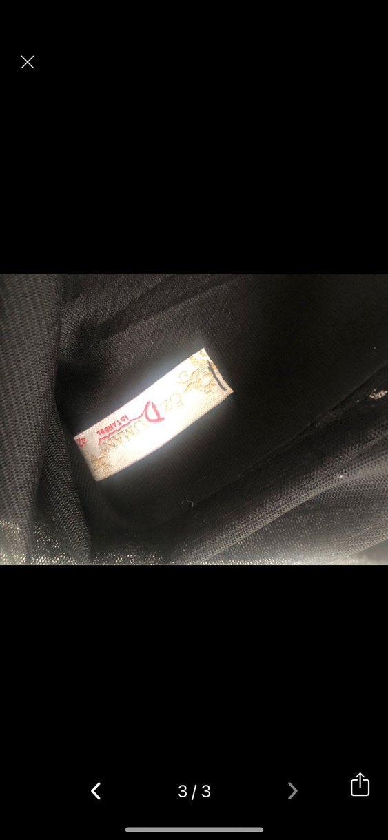 Siyah Straplez Uzun Abiye Elbise - Görsel 3