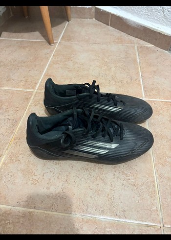 Siyah Erkek Futbol Ayakkabısı Velcro Bağlı - Görsel 2