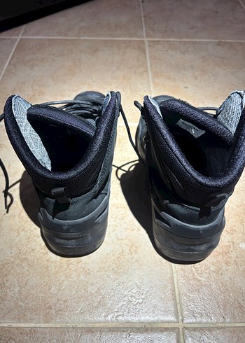 Siyah Erkek Kauçuk Botlar Velcro - Görsel 2