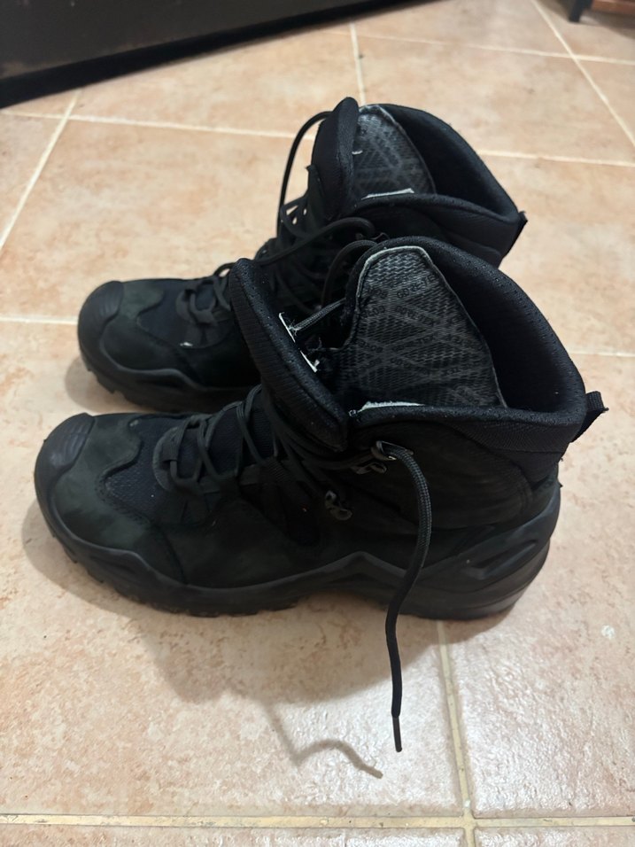 Siyah Erkek Kauçuk Botlar Velcro - Görsel 3