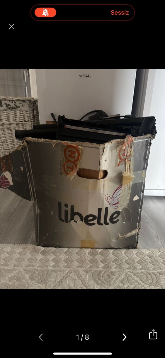 Siyah Libelle Elektrikli Süpürge - Görsel 5