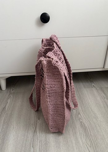 Kâğıt ipten yazlık çanta - Görsel 3