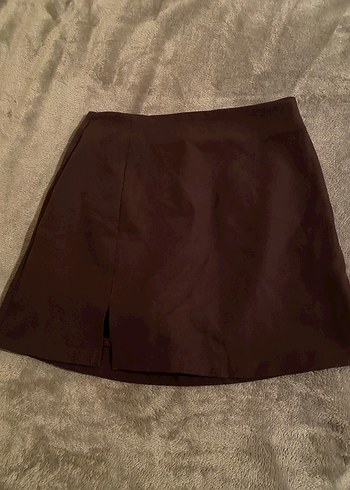 Kahverengi Mini Etek - Görsel 4