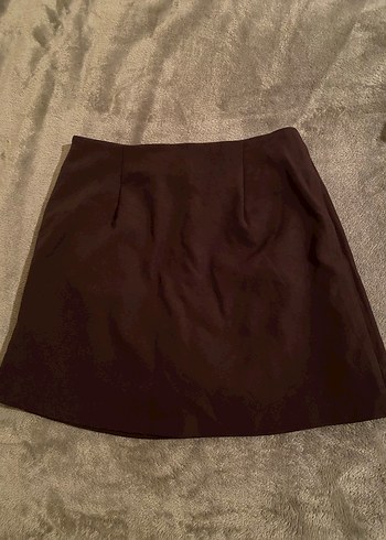 Kahverengi Mini Etek - Görsel 2
