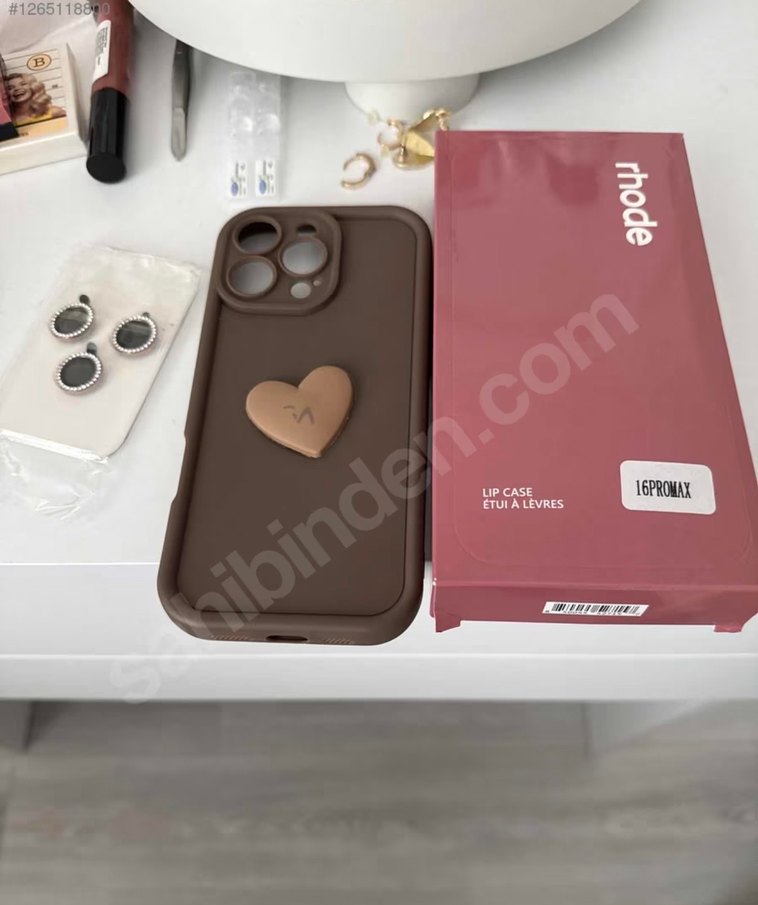 Pembe Rhode iphone 16pro max Kılıfı - Görsel 3