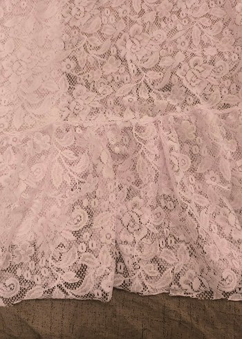 Beyaz Bohem Dantel Uzun Kadın Elbise - Görsel 5