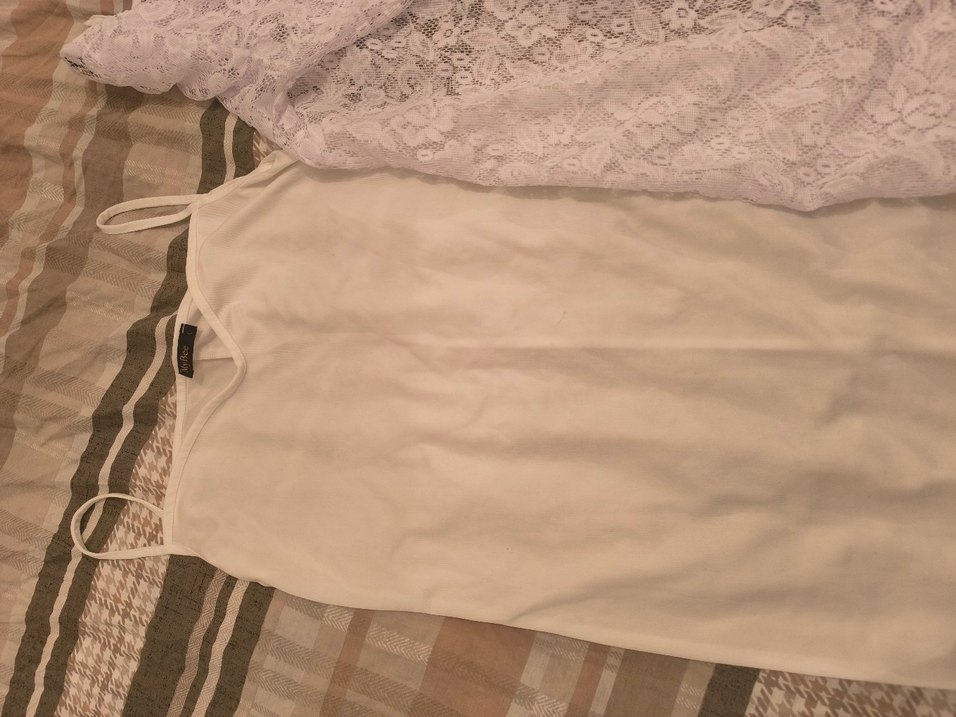 Beyaz Bohem Dantel Uzun Kadın Elbise - Görsel 3