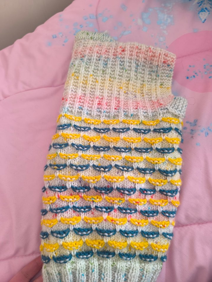 Kız Örgü Yelek3,4 yas - Görsel 4