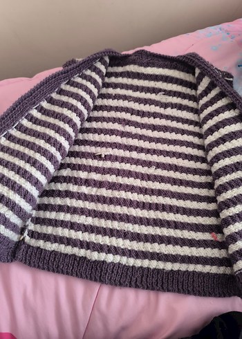 el emegidir birkere giyildi kız çocuk yeleği4,5,6 yaşa uygundur - Görsel 2