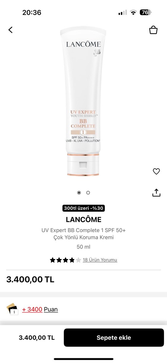 lancome bb krem - Görsel 3