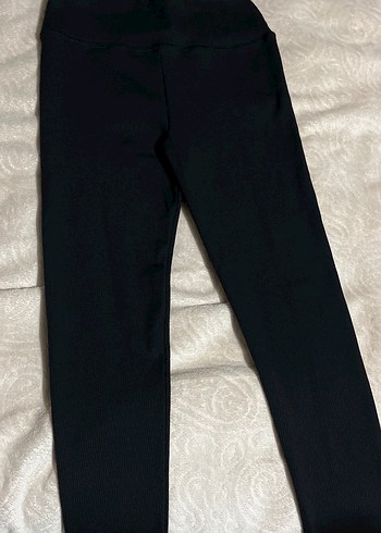 Kız Çocuk Siyah Sade Tayt - Görsel 3