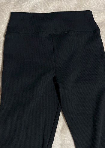 Kız Çocuk Siyah Sade Tayt - Görsel 2