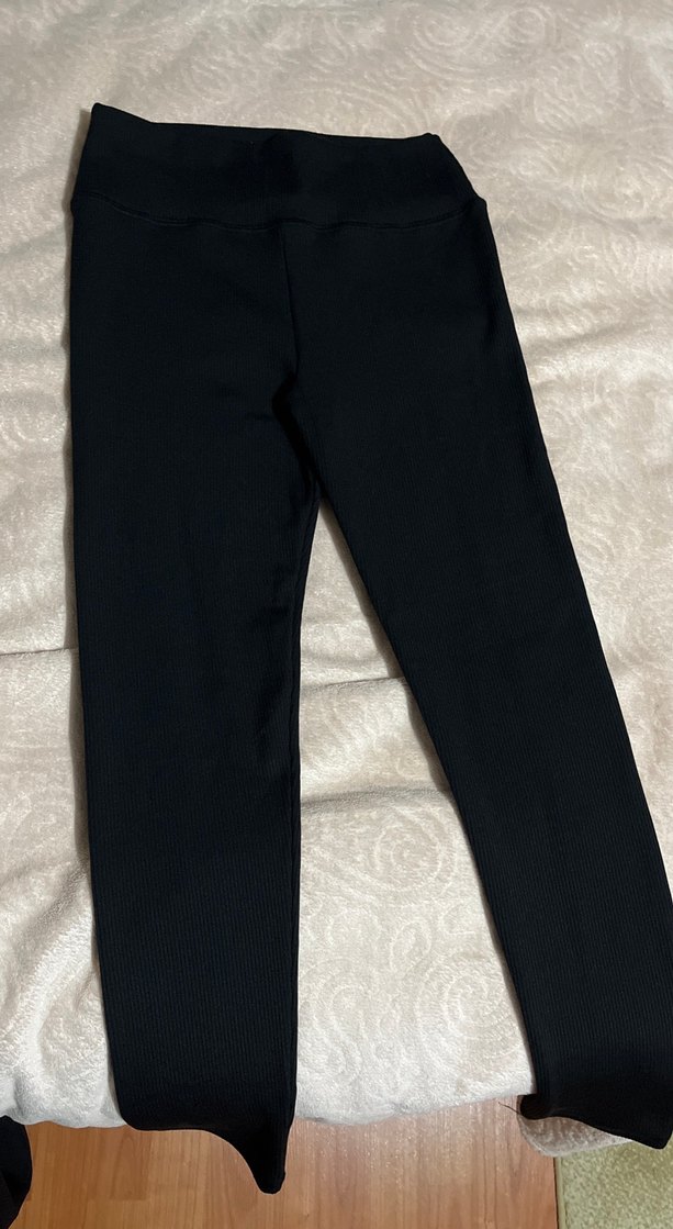 Kız Çocuk Siyah Sade Tayt - Görsel 3