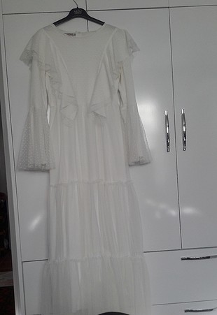 beyaz nikah elbisesi