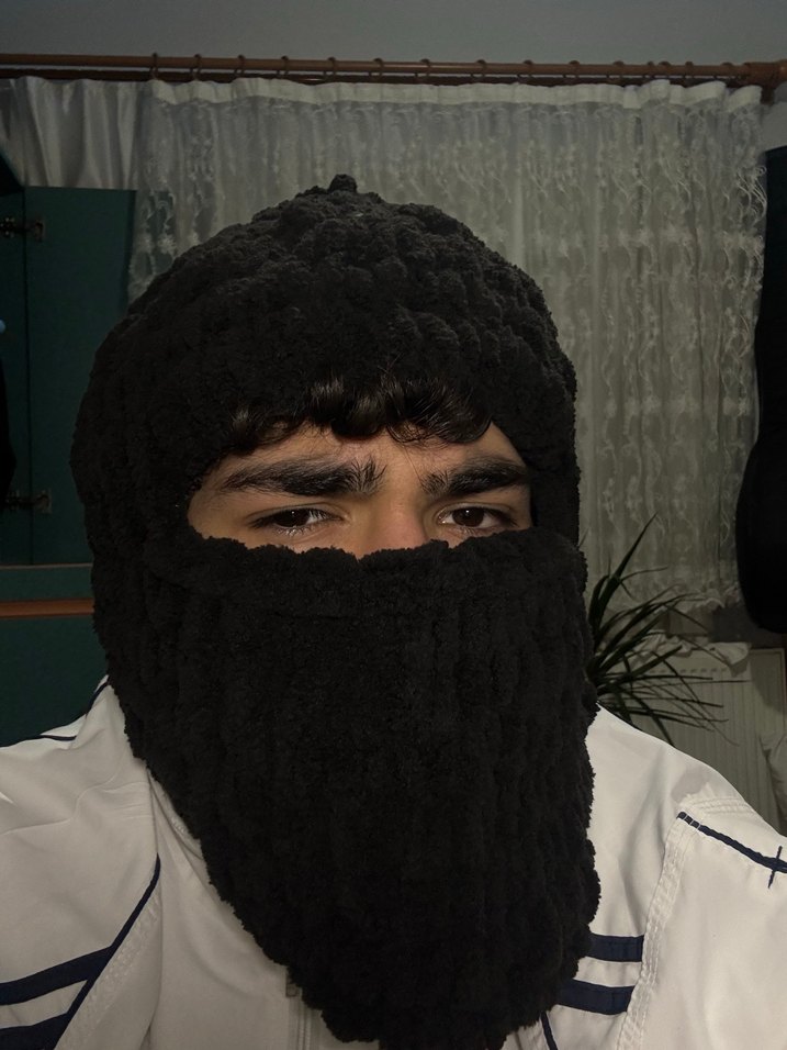 Siyah balaklava - Görsel 2