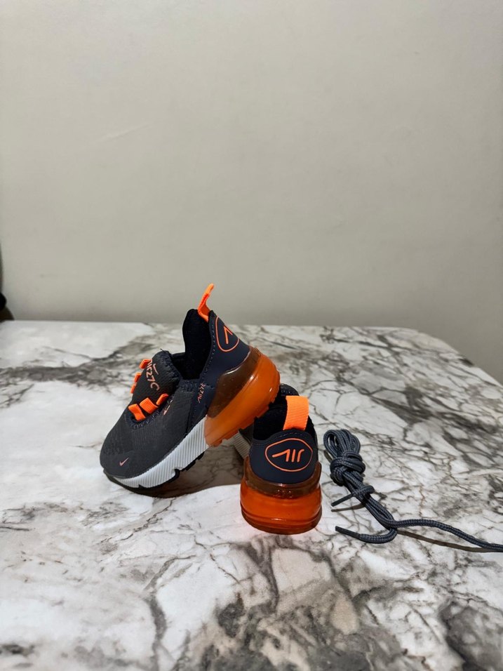 Gri ve Turuncu Erkek Ayakkabı Bağcıkları - Görsel 3