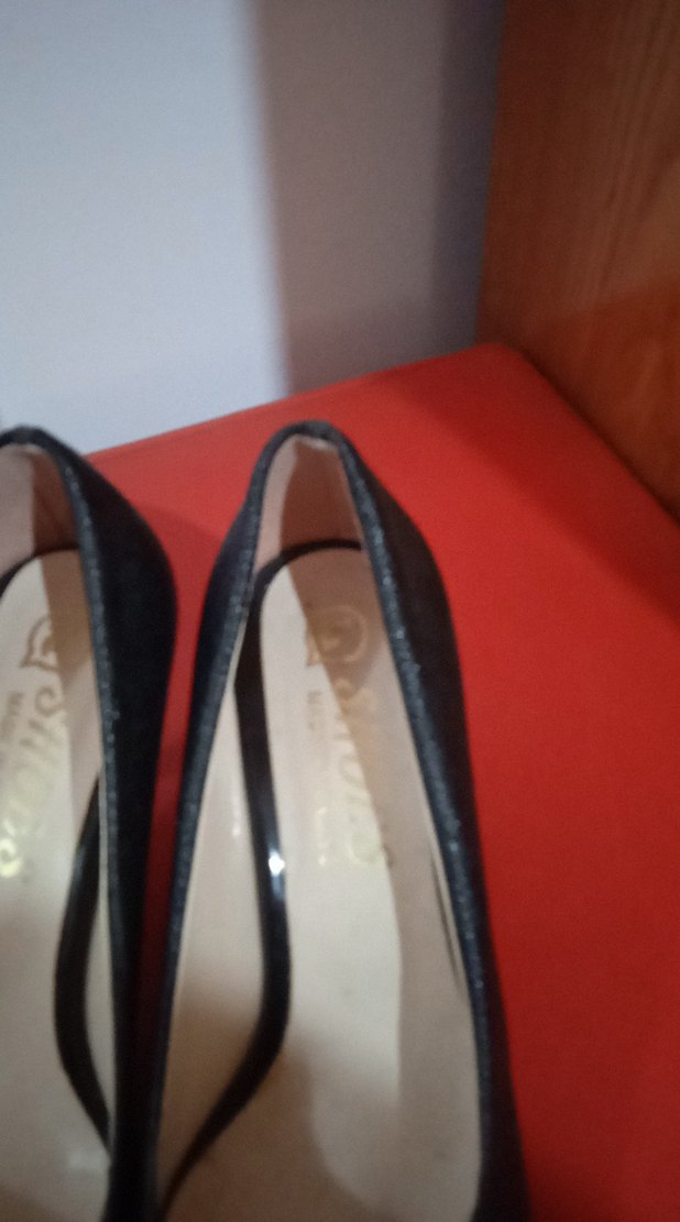 Siyah Minimalist Stiletto Topuklu Kadın Ayakkabı - Görsel 3