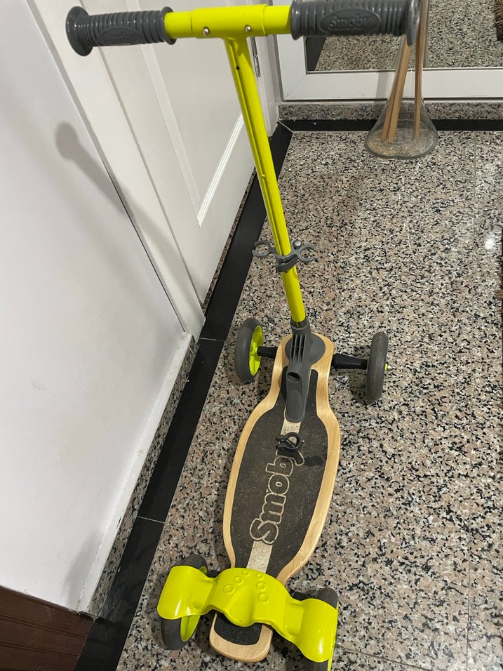 Çocuk Smoby S-Cruiser 4 Tekerlekli Scooter - Görsel 2