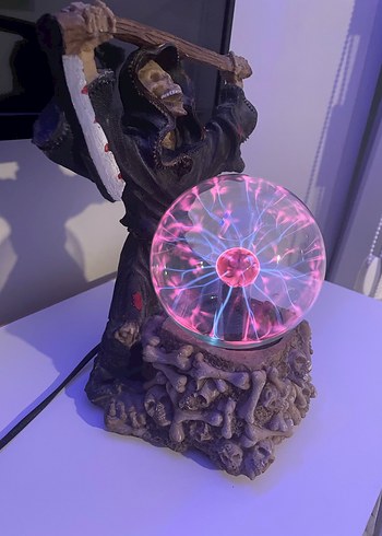 Gotik Grim Reaper Plazma Küre  ABDden Halloween Koleksiyonluk. - Görsel 5