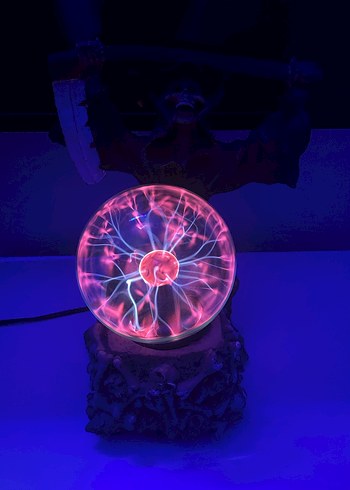 Gotik Grim Reaper Plazma Küre  ABDden Halloween Koleksiyonluk. - Görsel 2