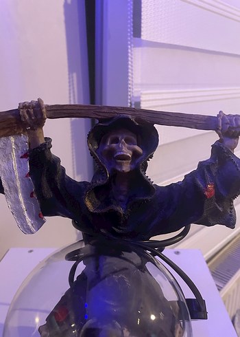 Gotik Grim Reaper Plazma Küre  ABDden Halloween Koleksiyonluk. - Görsel 6