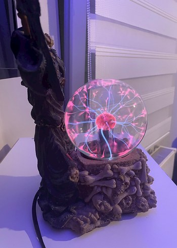 Gotik Grim Reaper Plazma Küre  ABDden Halloween Koleksiyonluk. - Görsel 13