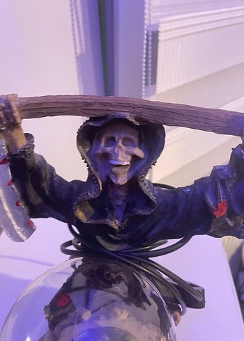 Gotik Grim Reaper Plazma Küre  ABDden Halloween Koleksiyonluk. - Görsel 9