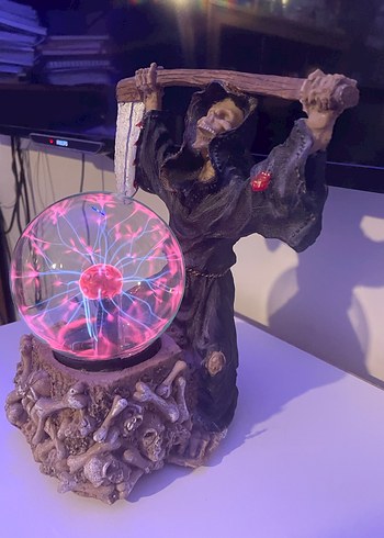 Gotik Grim Reaper Plazma Küre  ABDden Halloween Koleksiyonluk. - Görsel 12