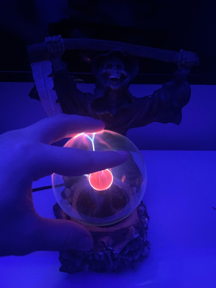 Gotik Grim Reaper Plazma Küre  ABDden Halloween Koleksiyonluk. - Görsel 3