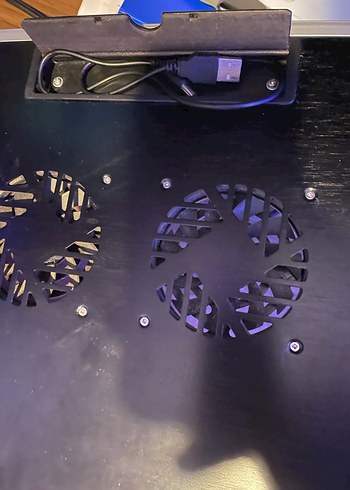 Çift Fanlı Siyah Bilgisayar Soğutucu - Görsel 11