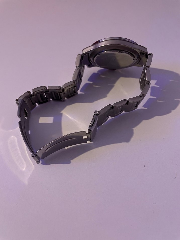 Adidas Retro Vintage Orijinal Çelik kol saati/2000Lerden Kalma - Görsel 4