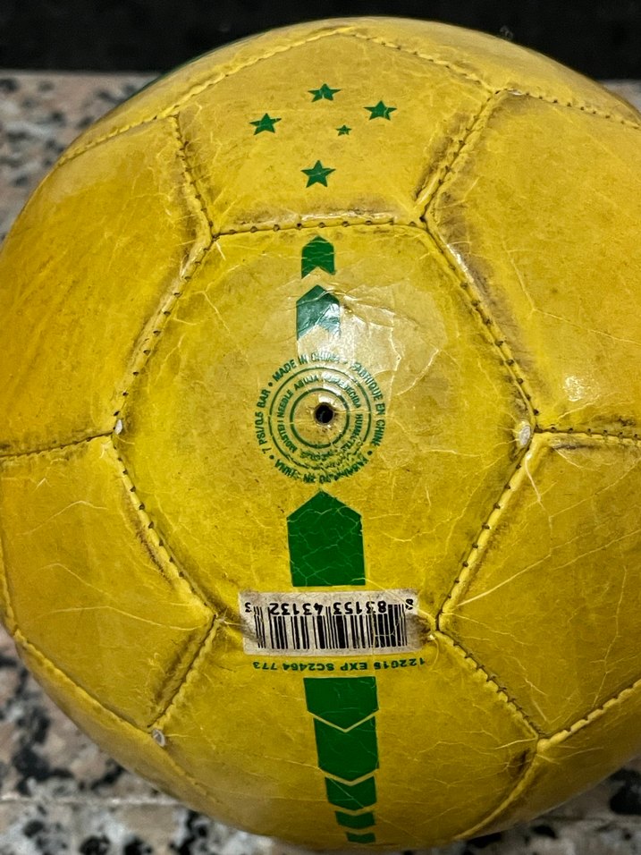 Orijinal Mağazasından-Sarı Nike Brezilya Futbol Topu - Görsel 2