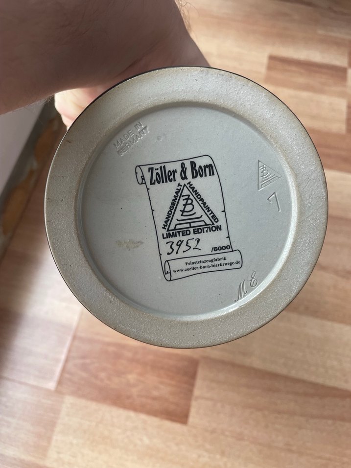 Zöller&Born Limited Edition-3952/5000 Dev Antika Bira Bardağı - Görsel 2