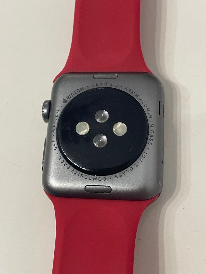 Apple Watch Series 3 42mm Space Gray GPS Kutulu Seti+Top;3 Kayış - Görsel 2