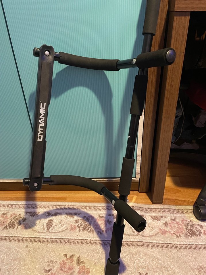 Kapı Üstü Siyah Askı Barı - Görsel 4