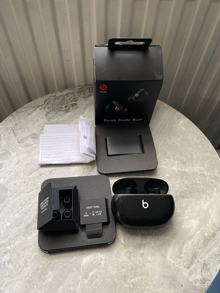 Beats Studio Buds Siyah Kablosuz Kulaklık-Temiz;Kutulu - Görsel 2