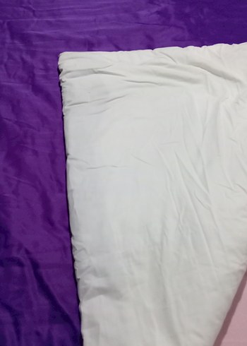 Parlak Mor Saten Yorgan - Görsel 3