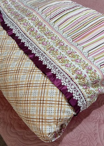 Pembe Desenli Nevresim ve Yorgan - Görsel 2