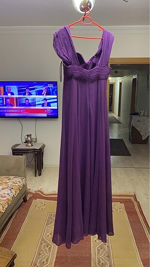 Diğer Mor gece elbisesi