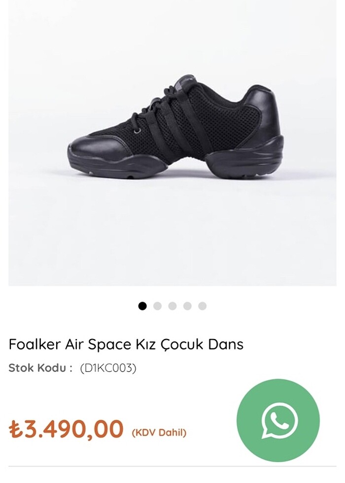 Tan sağtürk dans ayakkabısı - Görsel 5