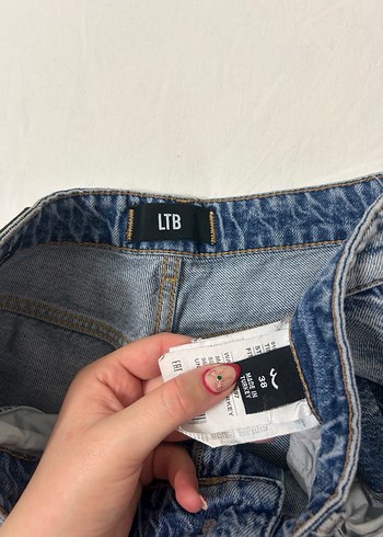 Mavi Boy Salaş Kadın Kot Pantolon - Görsel 4