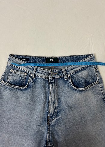 Mavi Boy Salaş Kadın Kot Pantolon - Görsel 3