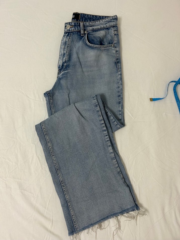 Mavi Boy Salaş Kadın Kot Pantolon - Görsel 2