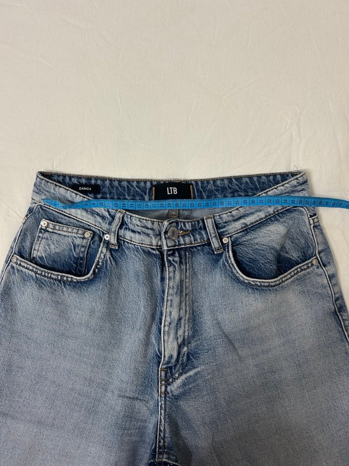 Mavi Boy Salaş Kadın Kot Pantolon - Görsel 3