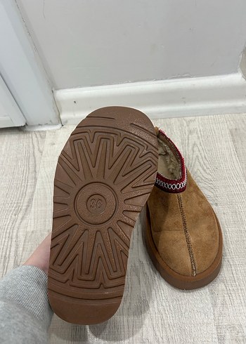 Kahverengi Nakışlı Süet Kadın Ugg - Görsel 4