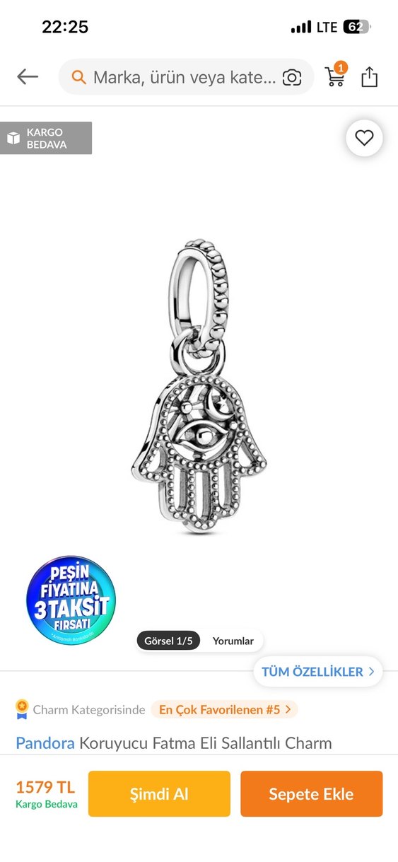 Pandora Charm - Görsel 3