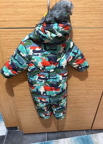 Next Renkli Kamuflaj Desenli Bebek kar Tulumu astronot - Görsel 4