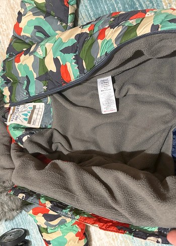 Next Renkli Kamuflaj Desenli Bebek kar Tulumu astronot - Görsel 2