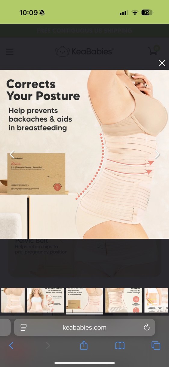 Bej 3'ü 1 doğum sonrası korse - Görsel 2